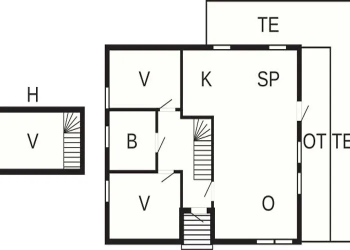 Feriehus 6 Person In *